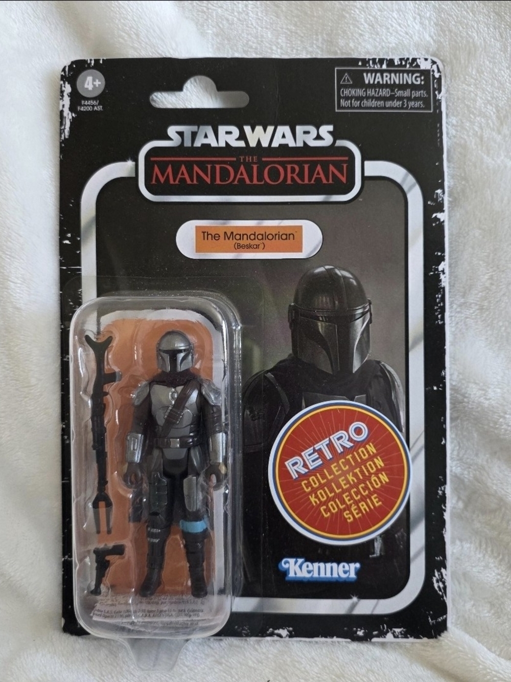 The Mandalorian (Beskar) Star Wars Retro Collection 70s Action Figure by Kenner